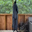 Anthropologie  Hei Hei Women's Grey Trapunto Duster Trench Coat Size S Photo 2