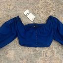 ZARA Blue Top Photo 0