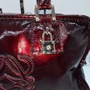 Loewe  Amazona 28 Burgundy Patent Leather Handbag (minor callouts in pics) Photo 1