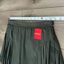 Spanx  14” High Rise Get Moving Pleated Dark Palm Green Tennis Golf Skirt Size L Photo 7