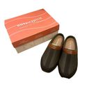 Easy Spirit  Travelcoast 7 W Slip On Comfy Flat Mules Shoes Dark Green NEW IN BOX Photo 0