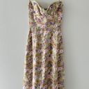 House Of CB  Charlotte Peony Print Midi Dress XS+ Photo 7