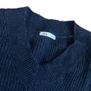 ZARA navy blue wool blend sweater 🔥 Photo 1