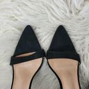 Boohoo  Black Pointed Toe Slingback Strappy Heels 8 Photo 2