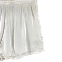 Lounge Blue B Collection Womens Size M  Shorts White Flowy Lightweight Photo 9