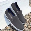 Rothy's  The Original Slip On Sneaker in Steel Gray Retired Photo 0