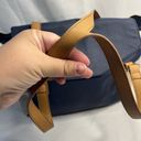 Tommy Hilfiger  Shoulder Bag/Tote in Navy Leather & Cream Striped Fabric, EUC Photo 5