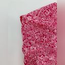 Lands'End  Pink Paisley Shirt Sleeve Swim Shirt Size Medium (10-12) Photo 2