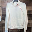 Peloton  Incline Side Zip Pullover - Cream & Pink, NWT Photo 0