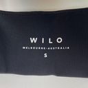 Wilo The Label Ribbed Black Sports Bra Photo 3