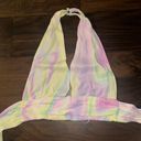 ZARA Tie Die Crop Top Photo 5