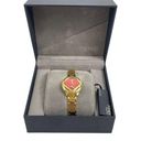 Fendi  Timepiece Run Away Red Dial Watch 28mm Gold Logo Unisex Photo 3