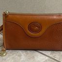 Dooney & Bourke DOONEY BOURKE VINTAGE  USA MADE   COGNAC PEBBLE GRAIN LEATHER CROSSBODY BAG Photo 14