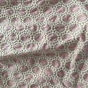 Juicy Couture Pale Pink Crochet Detailing A-line 100% Cotton Lined Mini Dress, size 0 Photo 14