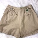 Ralph Lauren Lauren  Vintage High Waisted Khaki Shorts Sz 14 Photo 1