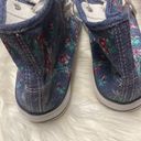 Just Be Denim floral hightop sneakers by  NWT size 9 Photo 2