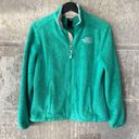 The North Face Woman’s VTG 90’s  Full Zip Fleece Jacket Size Medium Green Photo 2