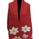 Free People  Flower Power Scarf & Tote Bag Carry On Set Wool Blend  *Retired* Photo 1