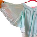 Free The Roses  Boho Off The Shoulder Bat Wing Top Size S/M Photo 2