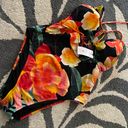 Shade & Shore Women's Front Keyhole Tie Back One Piece Swimsuit - ™ Black Floral Photo 8