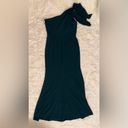 Dress the Population NWOT  Georgina One-Shoulder Crepe Gown in Pine XL Photo 3