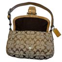 Coach  Brown Signature C Soho Shoulder Bag D1067-F15668 VTG Handbag Med Purse Photo 13