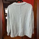 Free People EUC Brookside Tunic Sweater in Starlight Blue oversized 25” p2p SM Photo 6