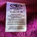 Athletic Works  Full Zip Purple Fleece Jacket Size XL Photo 2