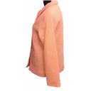 Denim & Co NEW Womens  Pink Lined Waffle Weave Jacket with Hip Pockets Size M Photo 2