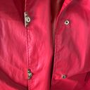 Jones New York 🩷 SOLD 🩷 SIGNATURE Coral/Red Trench Size L Photo 6