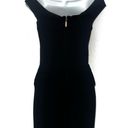 Marciano by Guess Black OTS Bandage Gold Beaded Cutout Bodycon Mini Dress Small Photo 2