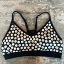 SoulCycle Nike Dri-Fit  Black White Polkadot Sports Bra Photo 5