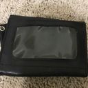 Liz Claiborne Vintage  black ID holder mini wallet keychain Photo 6