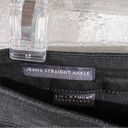 NYDJ  NWT Jenna Straight Ankle Jeans in Black Size 4 Photo 9