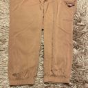 Juicy Couture  Tan High Rise Paper Bag Pants Size Medium Photo 9