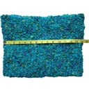 infinity Bulky Handmade knit  Scarf or Dickey in Turquoise, Green & Blue Photo 6