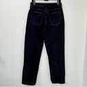 Abercrombie & Fitch  The Dad High Rise Crisscross Waist Black Raw Hem Size 29 8 Photo 7