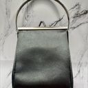 DKNY  Mini Gray Satin Pouch with Silver Handle  Photo 3