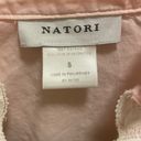 Natori  Pink Tunic With White Lace Accents Size Small Photo 1