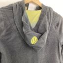 Lululemon  Dark Grey Full Zip Activewear Scuba Hoodie Jacket Women's Size 6 Photo 7