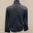 St. John  SPORT Full Zip Front Denim Jean Jacket Size Medium Photo 4