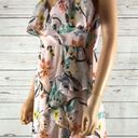 BCBGeneration  Aloha Floral Chiffon Maxi Dress SMALL Photo 5