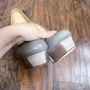 L.A.M.B. . • Carefree platform heels stiletto Taupe leather Gwen Stefani Photo 6