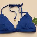 Kate Spade NWT  Scalloped Triangle Bikini Top Photo 3