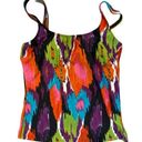 Gottex  Women’s Multi Colored Swim Tank Top Size 6 Photo 0