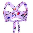 PilyQ New.  lilac fruit bikini top. Large but adjustable. Retails $80 Photo 3