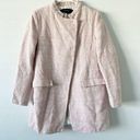 ZARA  Pale Soft Pink Snap Button Tweed Jacket Photo 77