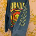 Nirvana Smile overdyed sweatshirt oversized size S|M Photo 4