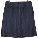 AG Adriano Goldschmied Womens  Peony Skirt Blue Denim Jean Mini Skirt Size 28 / 6 Photo 0