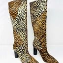 Ulla Johnson  Jerri Knee High Cheetah Print Calf Cowhide Leather Hair Boots EU 40 Photo 0